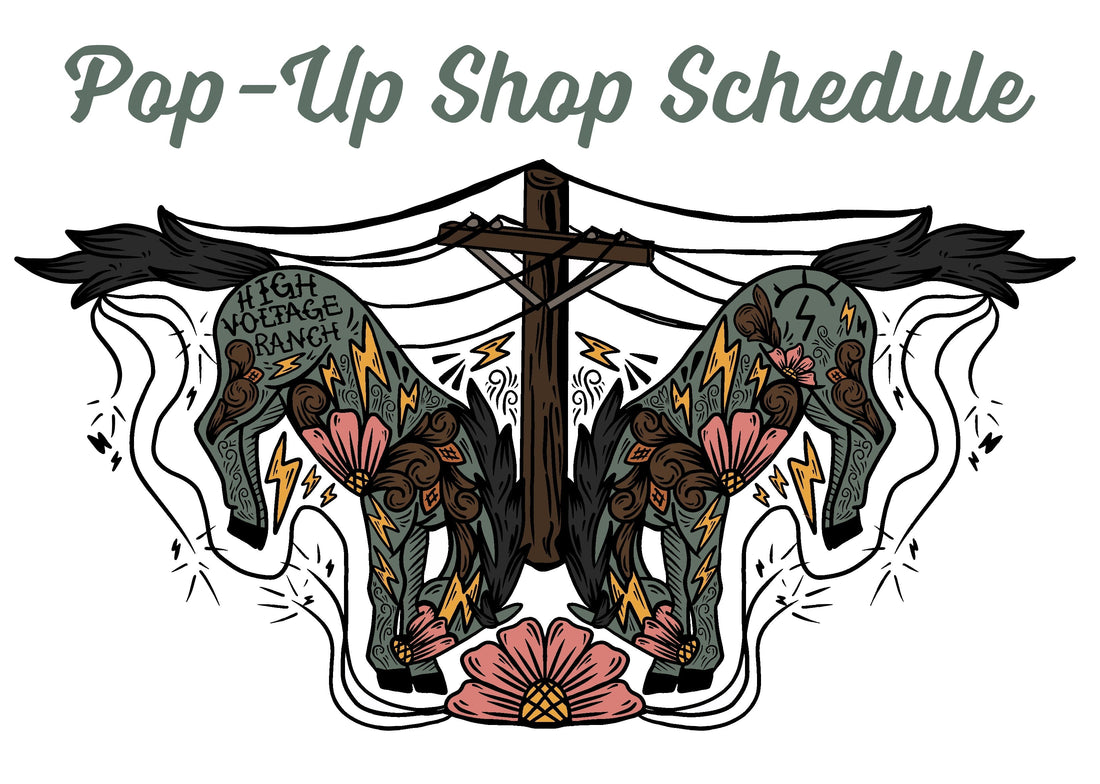 Pop-Up Shop Schedule