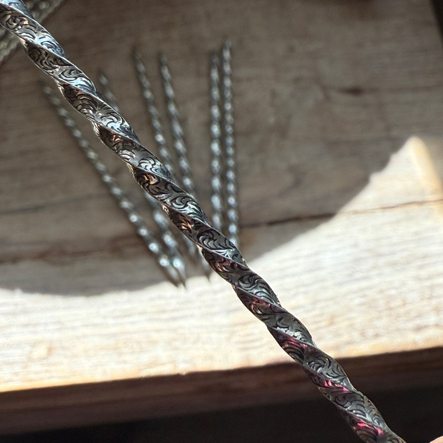 Cowboy Toothpicks - Filigree Scrolls