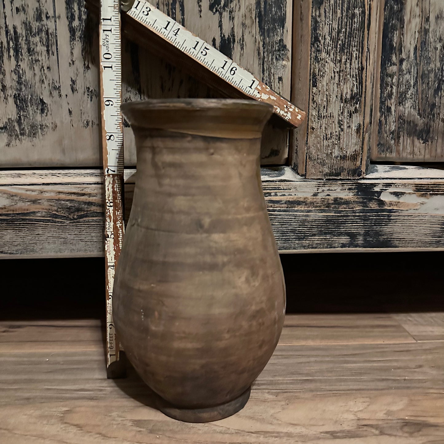 Vintage Clay Vase High Voltage Ranch