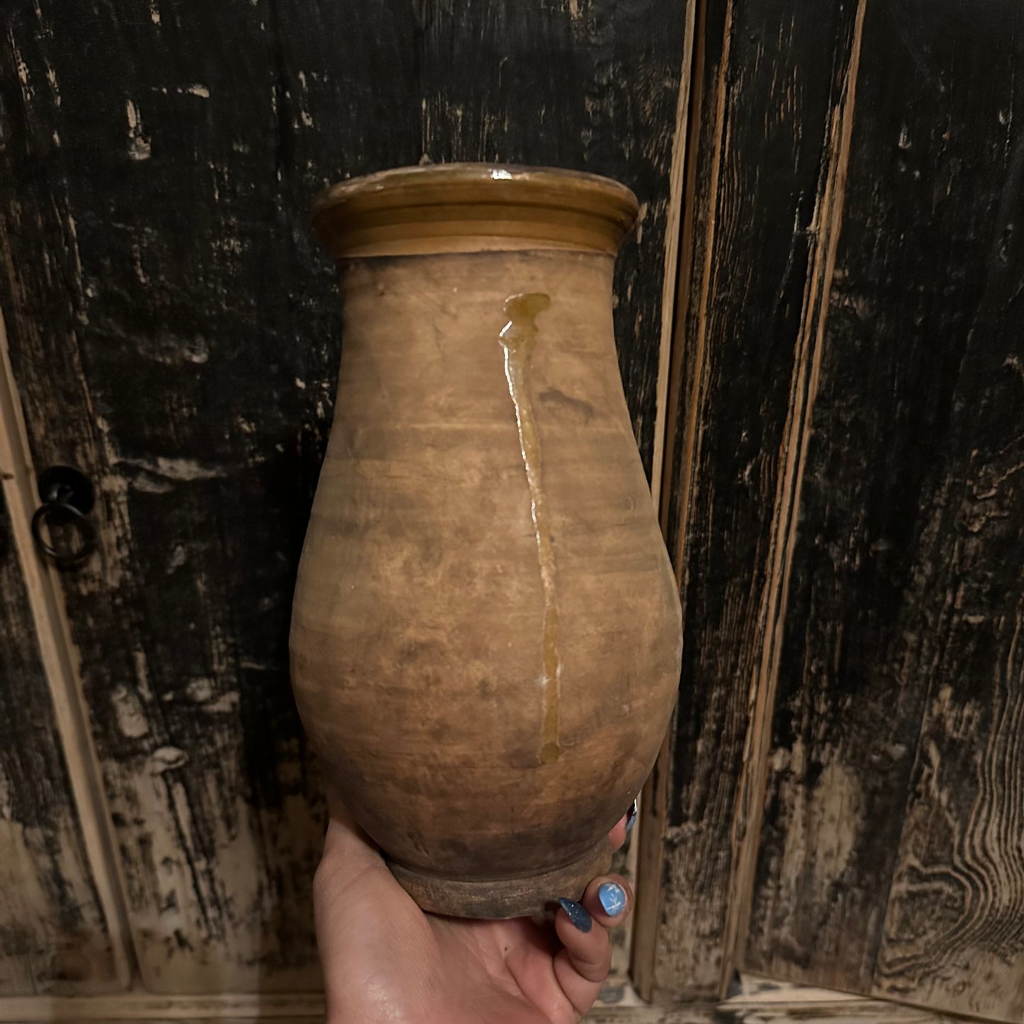 Vintage Clay Vase High Voltage Ranch