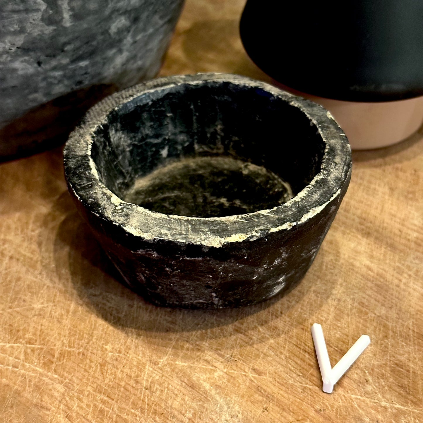 Vintage Soapstone Bowl High Voltage Ranch