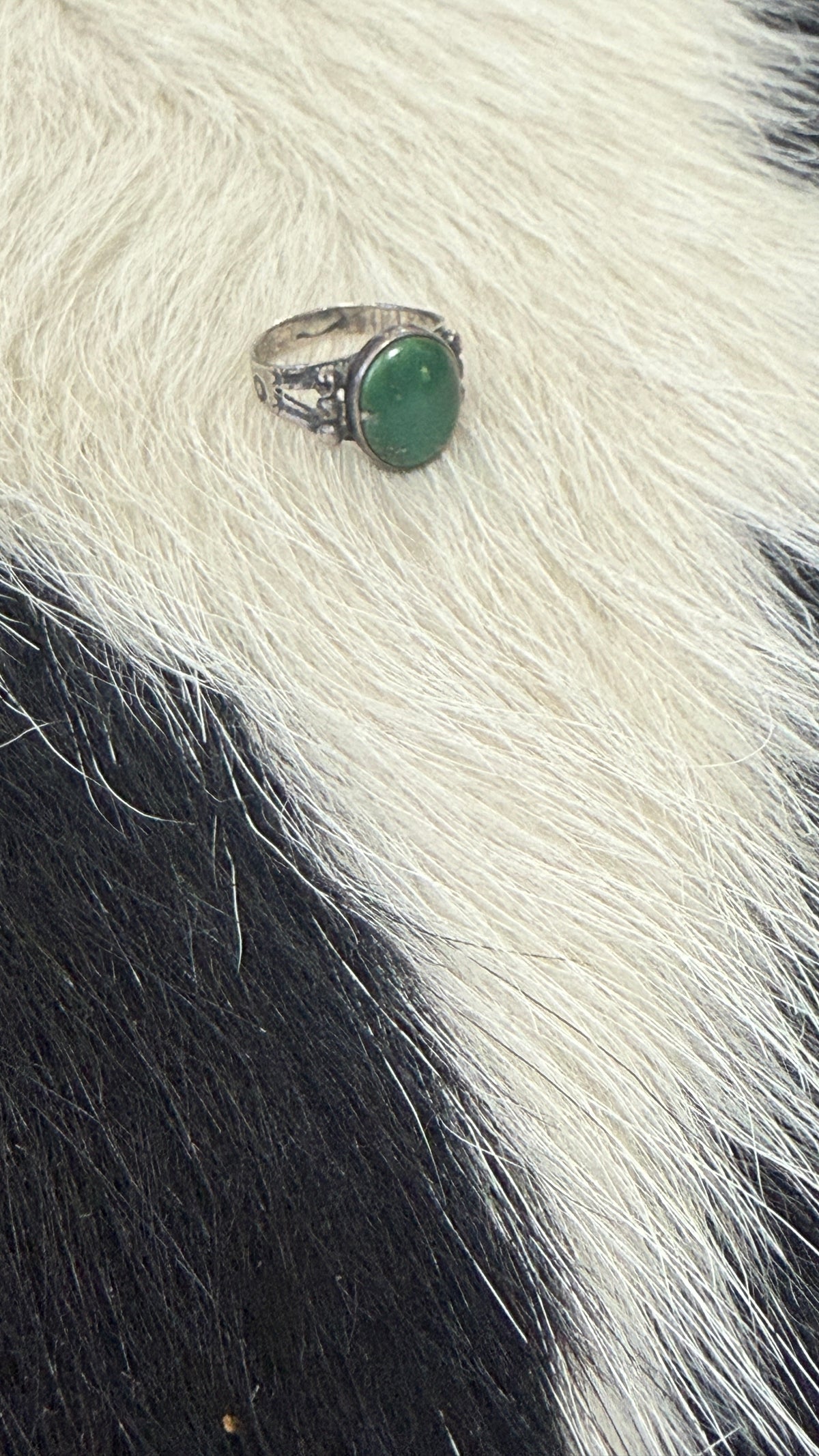 Size 7.25 Vintage Turquoise Ring