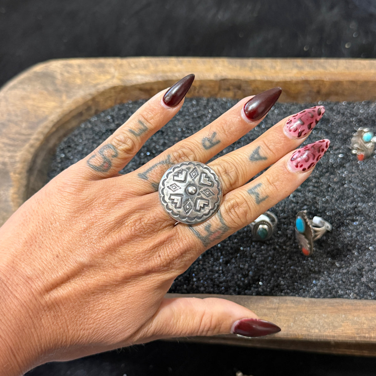 Size 6.75 Navajo Sterling Silver Ring