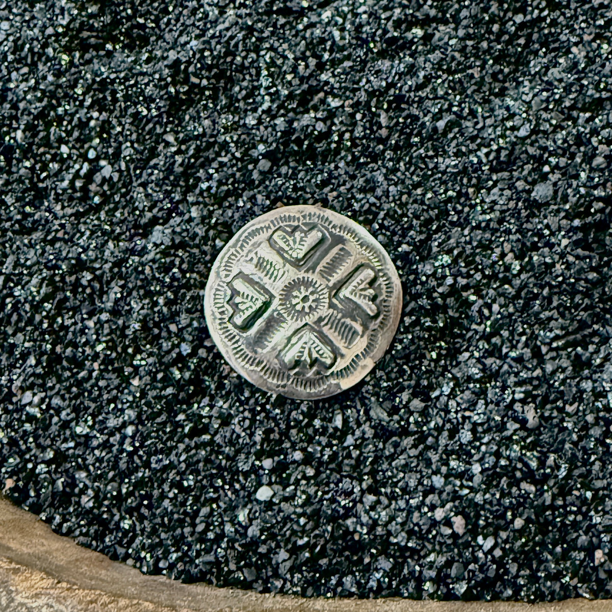 Navajo Sterling Silver Concho Ring