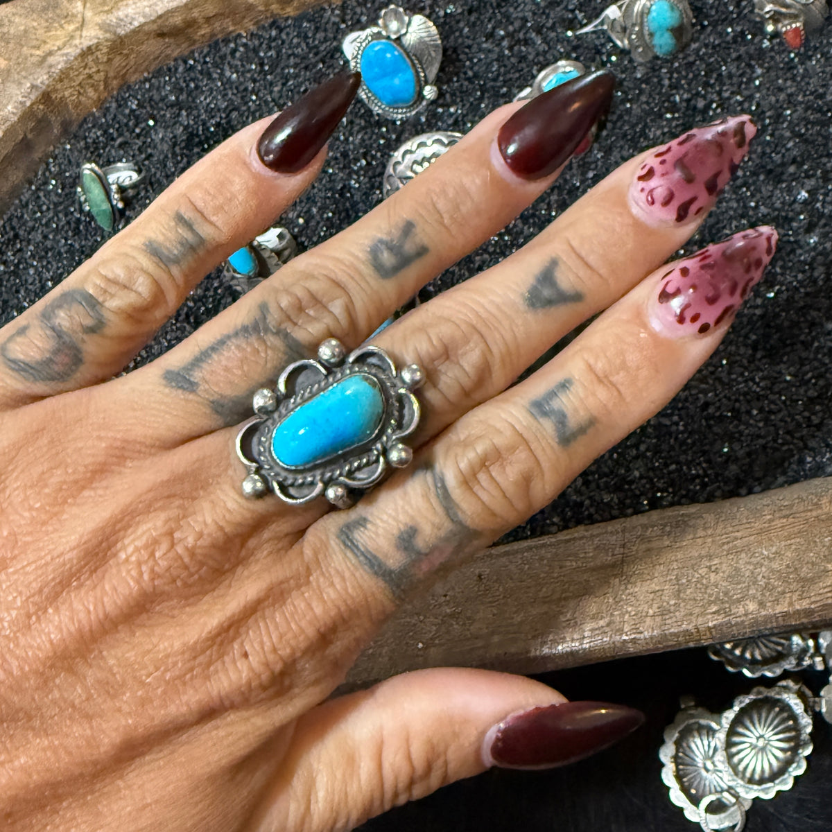 Sterling Silver Turquoise Ring