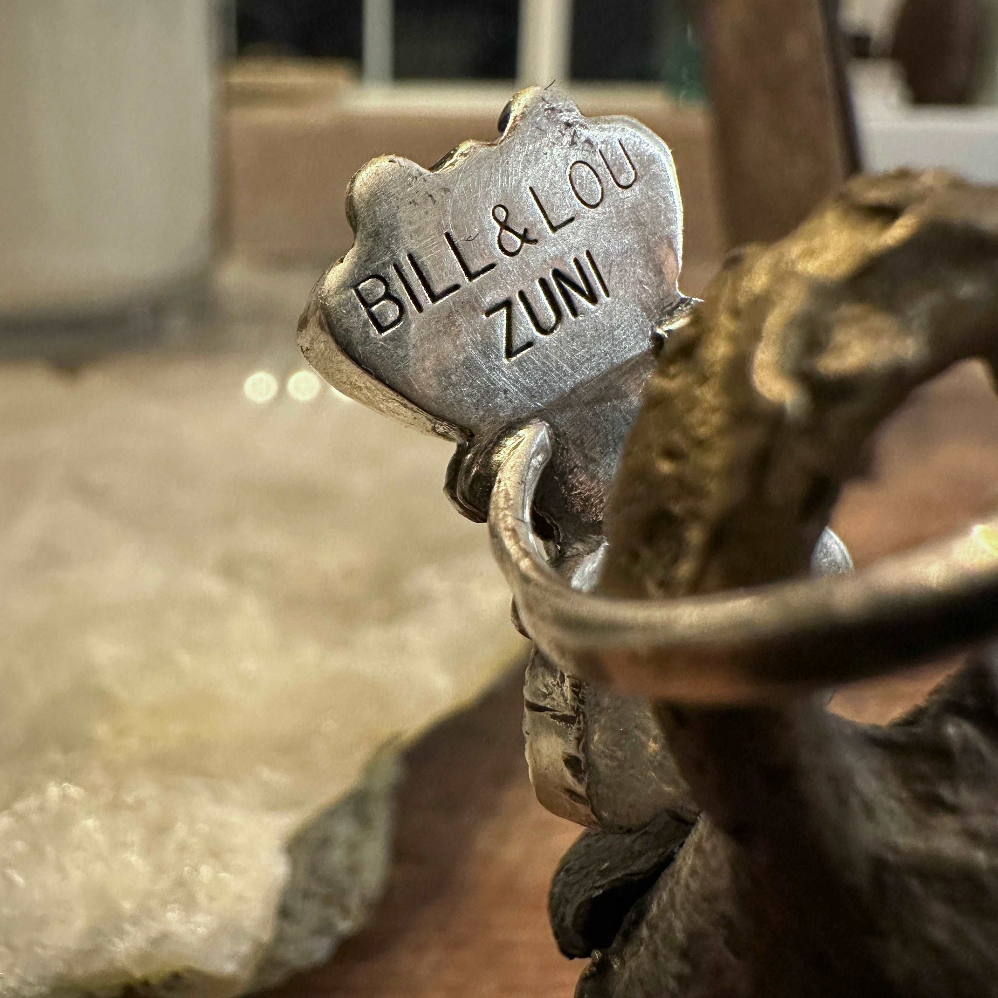 Bill & Lou Zuni Vintage Coral Ring Size 6.25