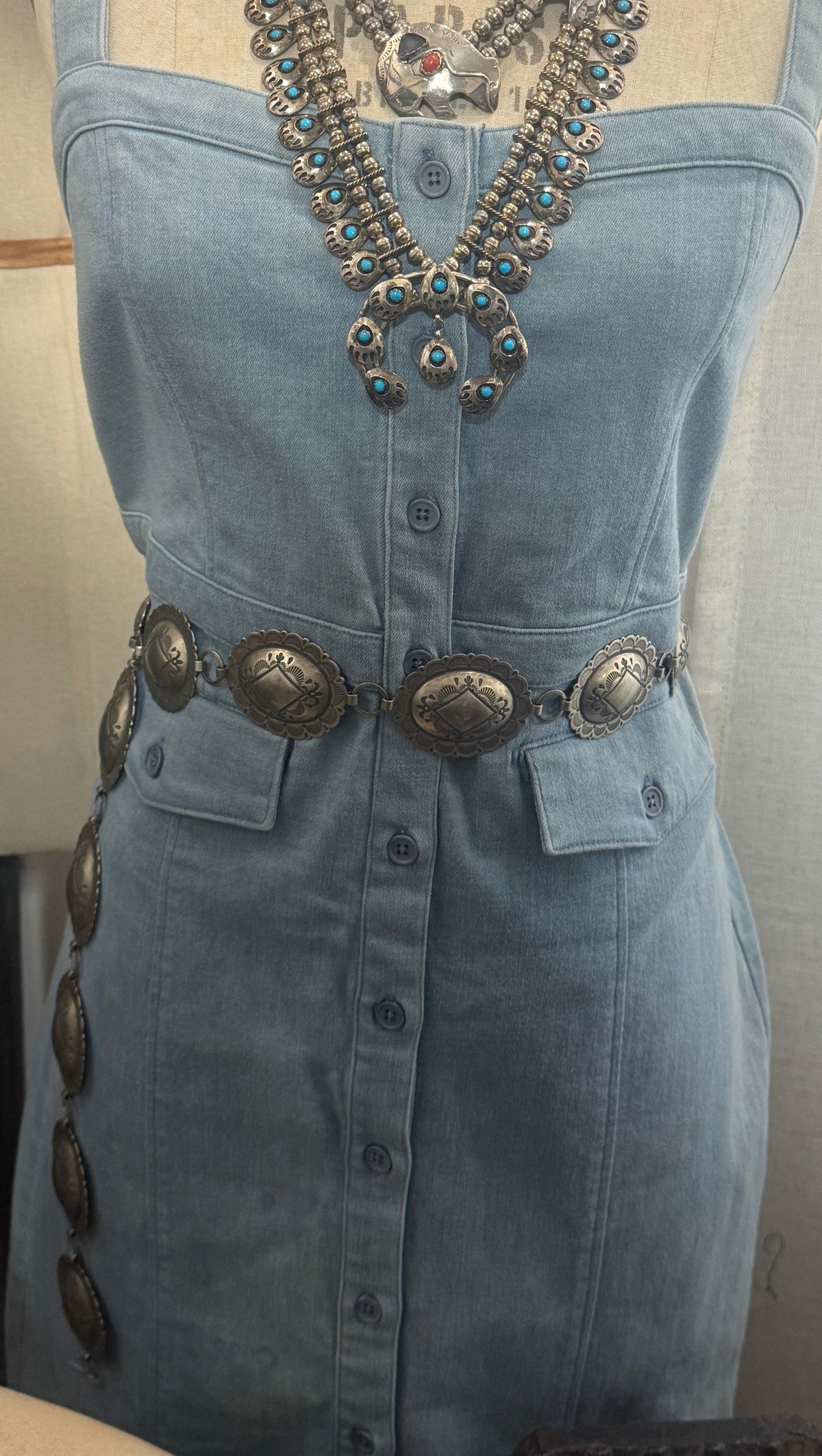 XL Concho Belt (2” Conchos)