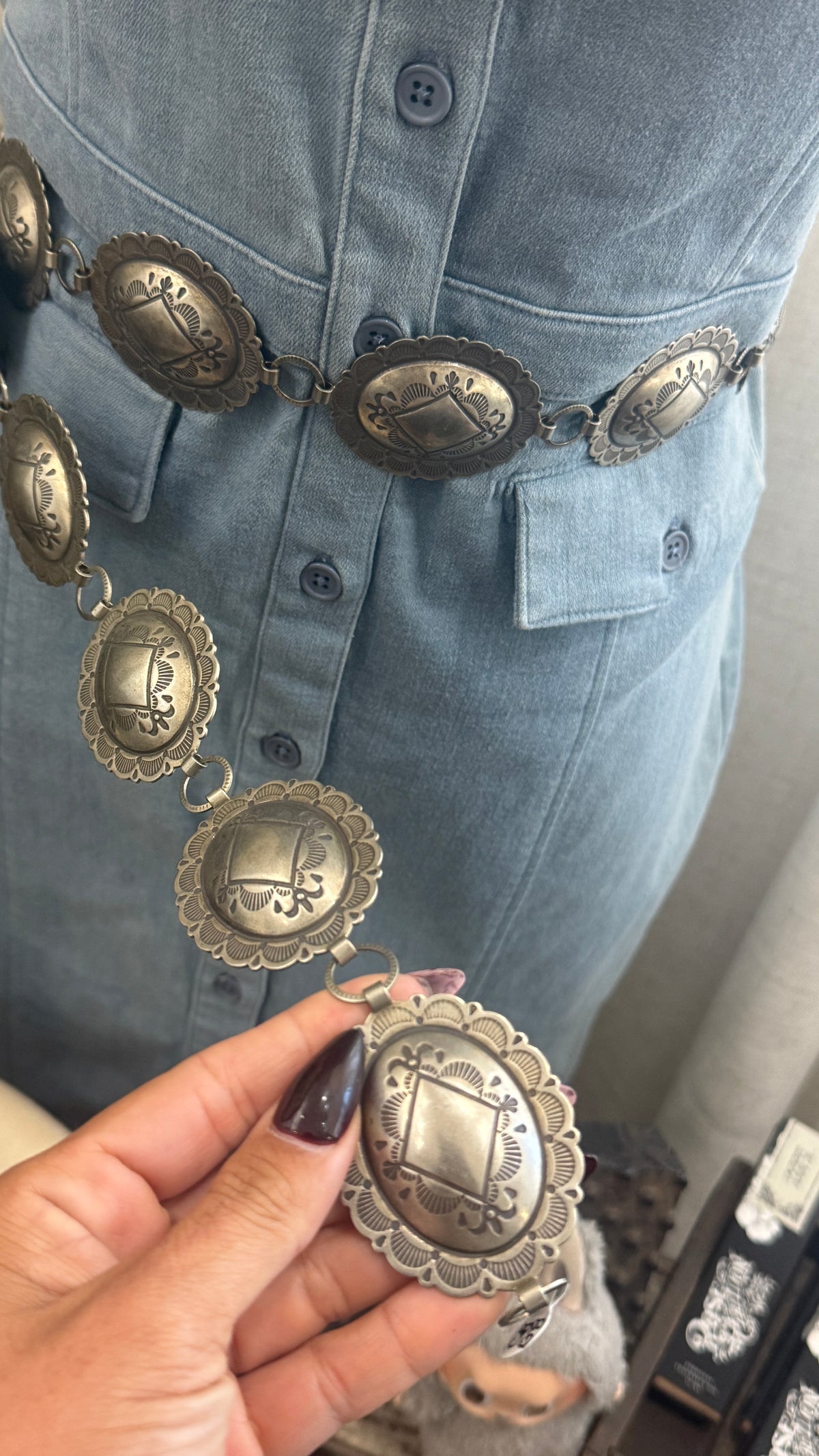 XL Concho Belt (2” Conchos)