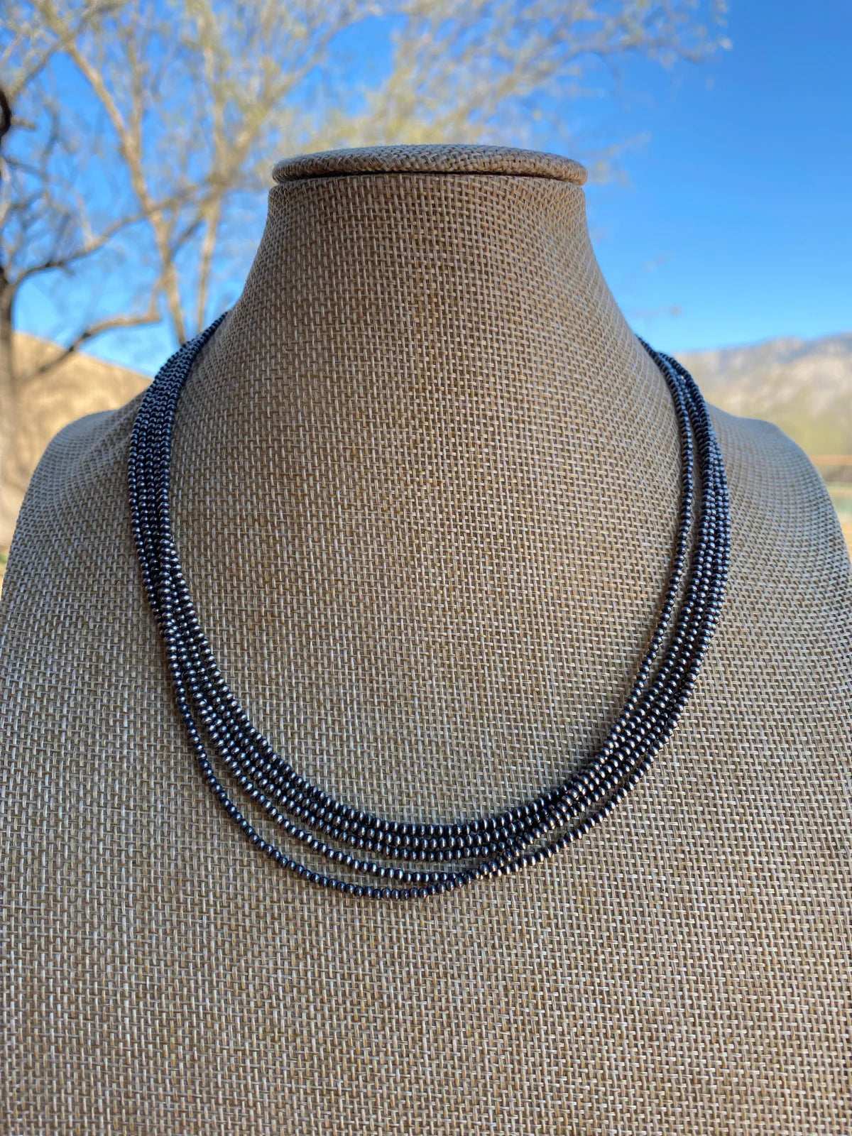 2mm Desert Pearl Necklace