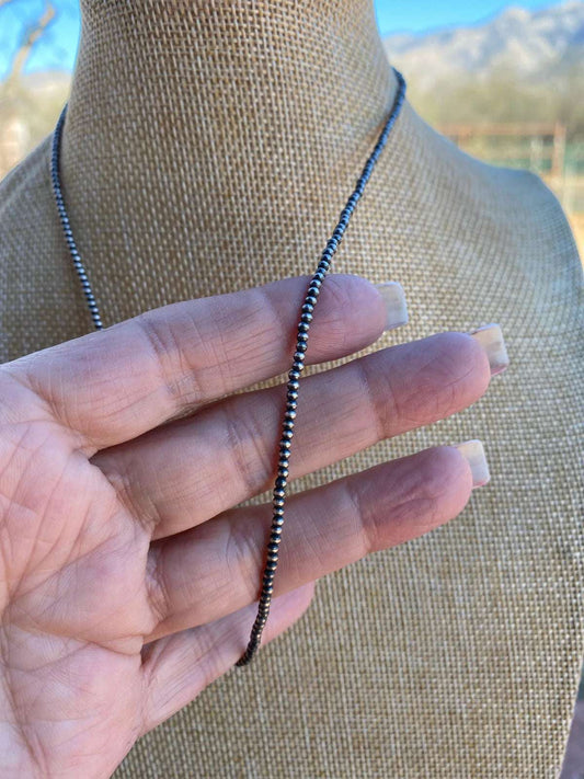 2mm Desert Pearl Necklace