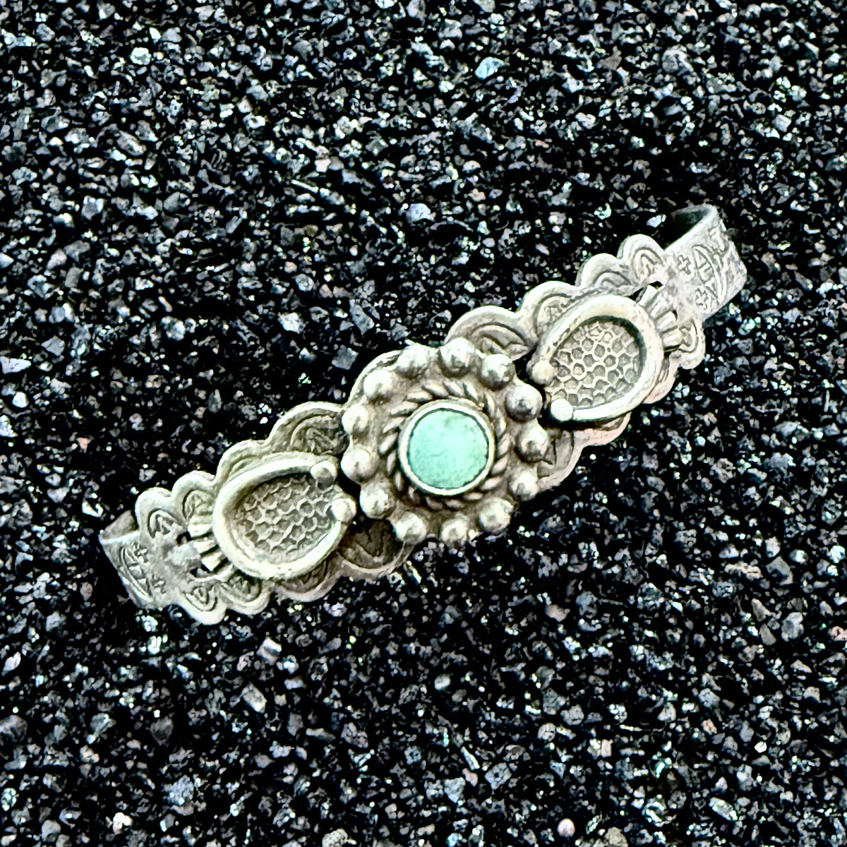 Harvey Era Navajo Turquoise Cuff Bracelet