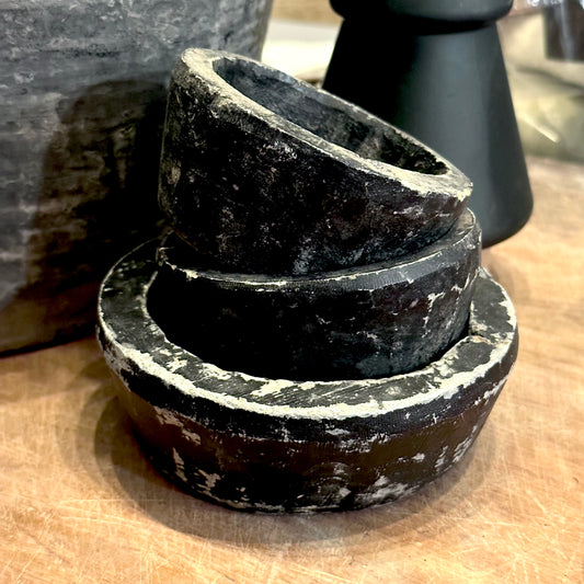 Vintage Soapstone Bowl High Voltage Ranch